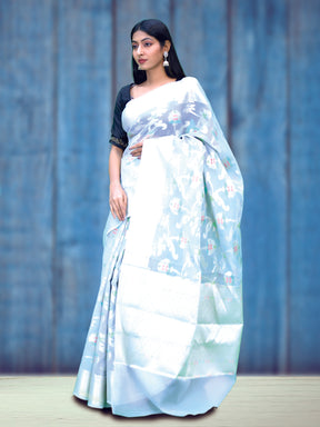 Banarasi Munga Organza Saree