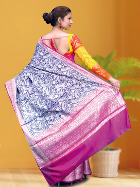 Banarasi Kanchee-Tanchui Silk Saree