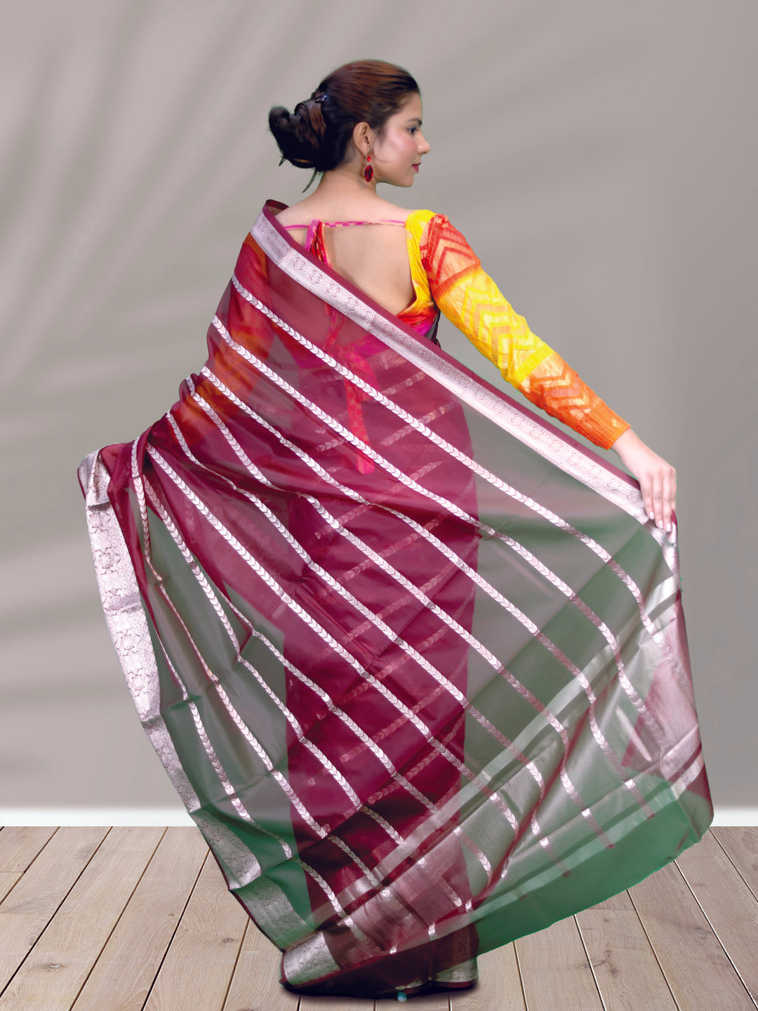 Banarasi Kora Organza