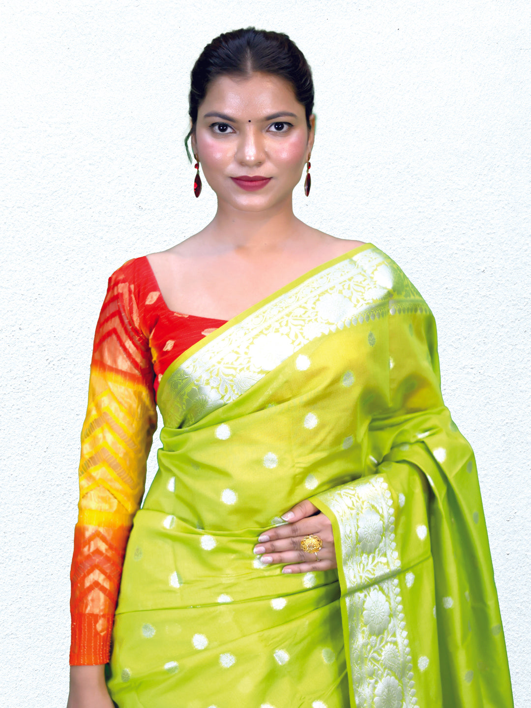 Banarasi Khaddi Georgatte Silk