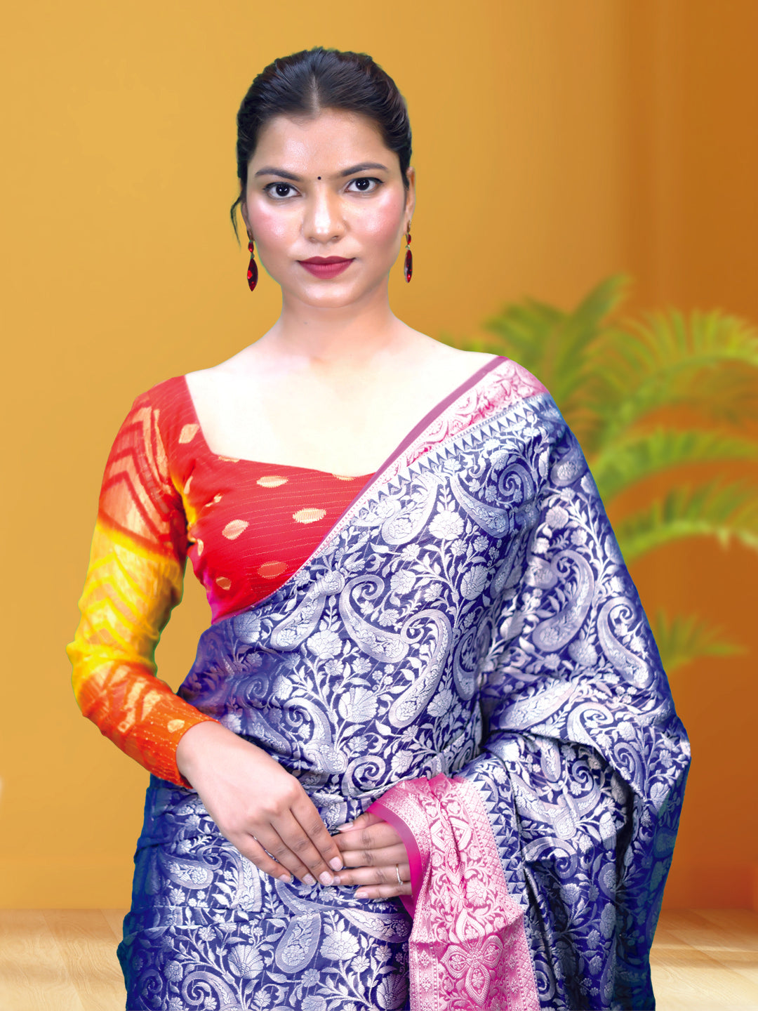 Banarasi Kanchee-Tanchui Silk Saree