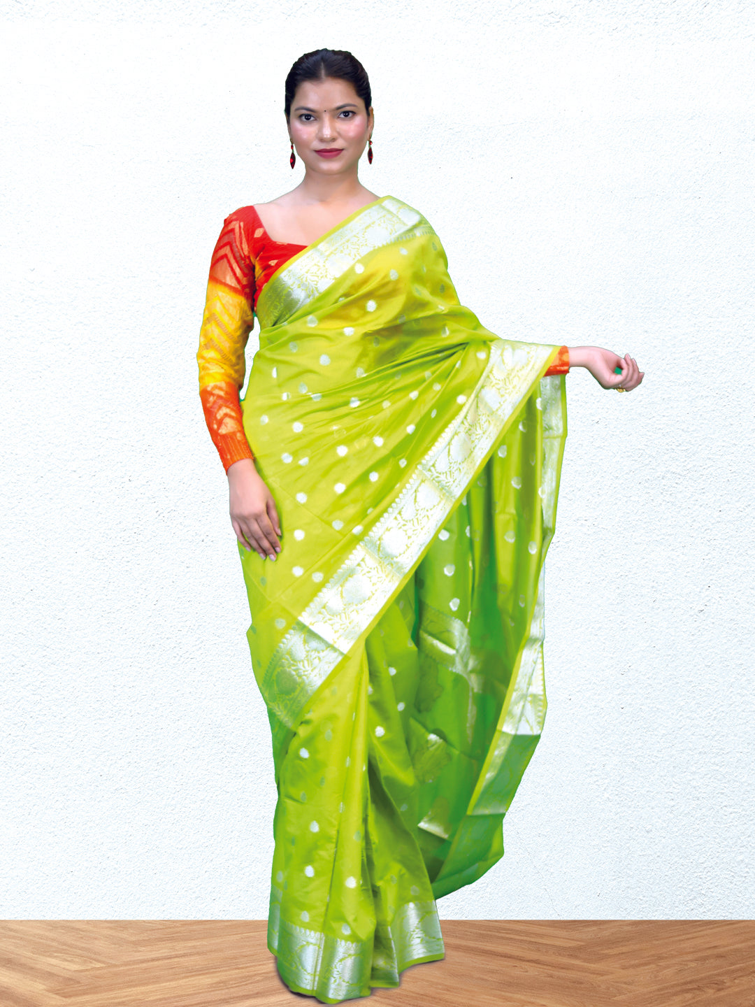 Banarasi Khaddi Georgatte Silk