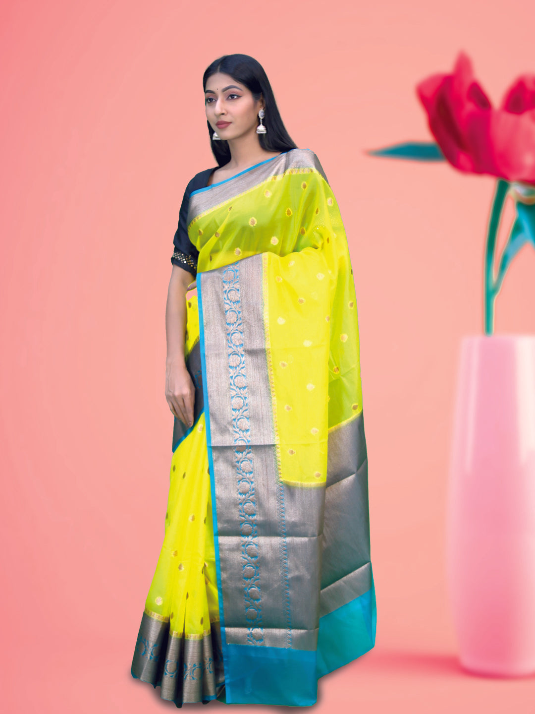 Banarasi Organza Silk Saree