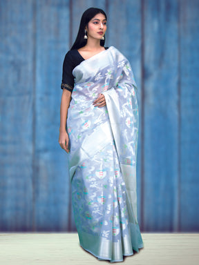 Banarasi Munga Organza Saree