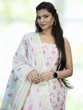 Banarasi Cotton Mina Silk Suit