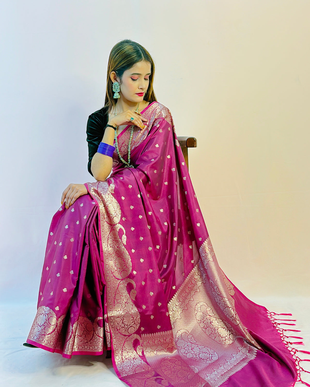 Banarasi Katan Silk