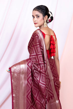 Banarasi Chinya Silk