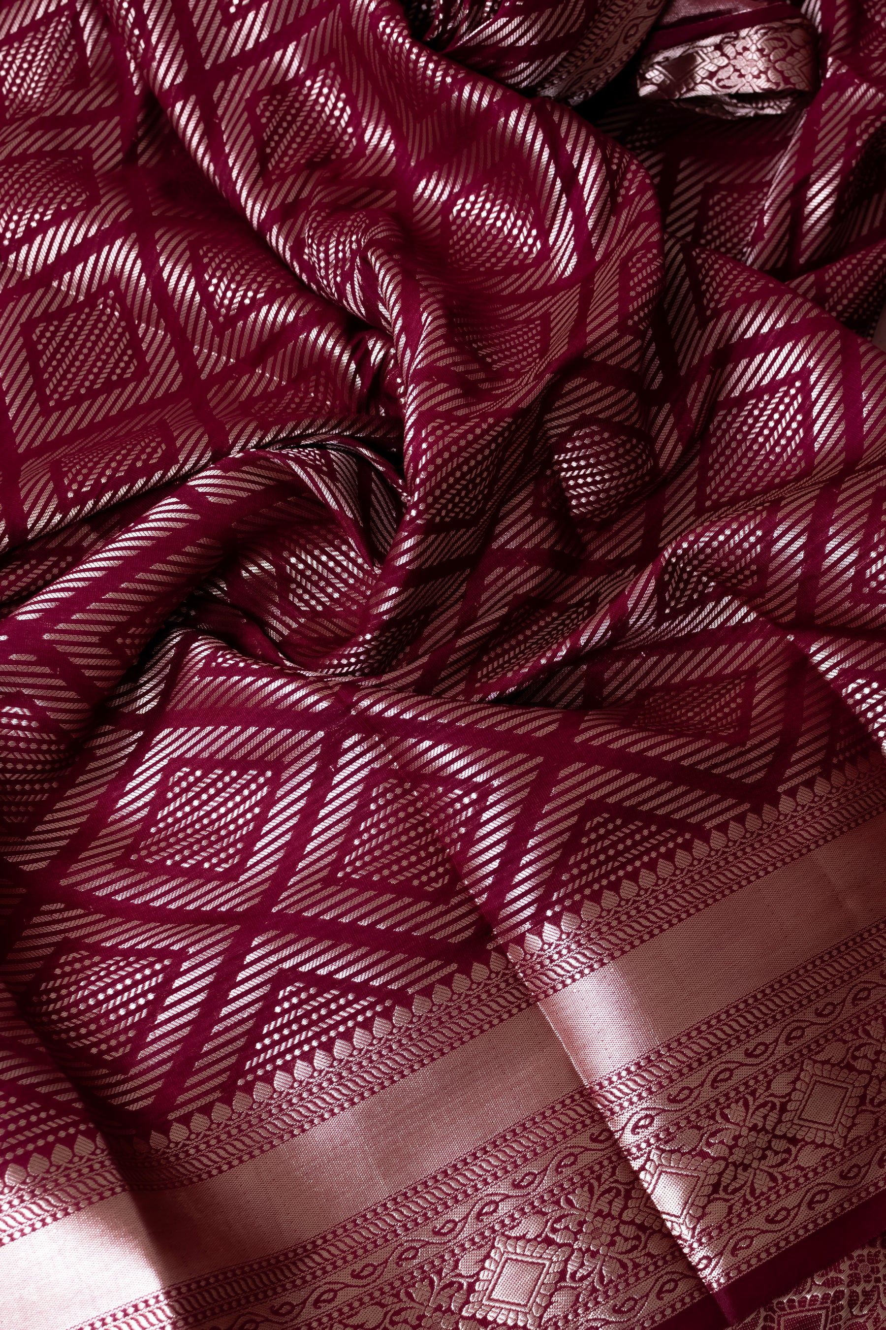 Banarasi Chinya Silk