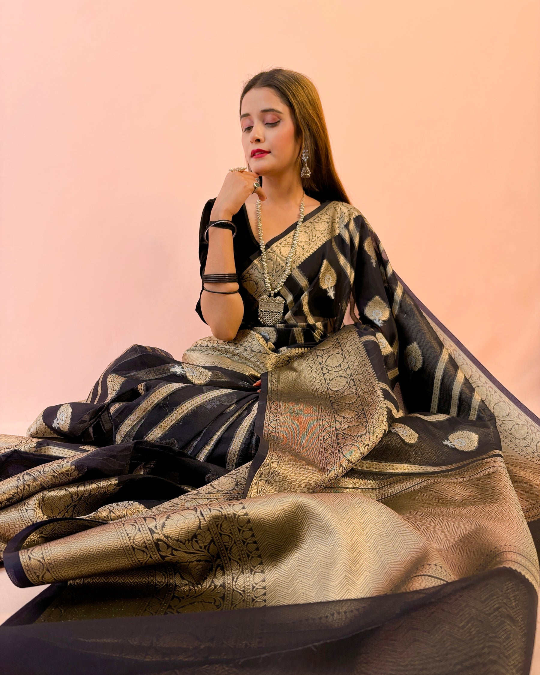 Banarasi Tissue Organza Saree