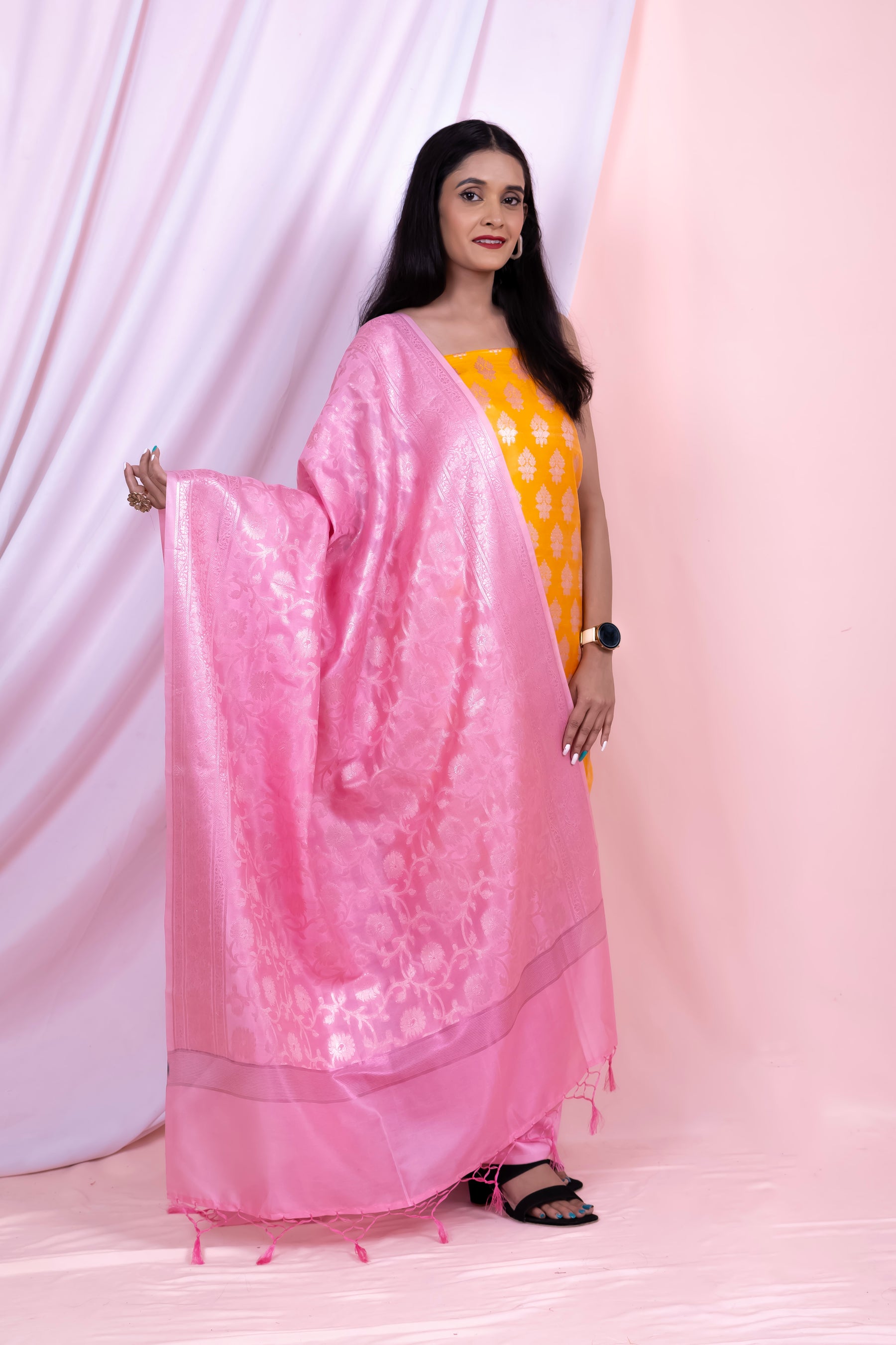 Banarasi Raw Silk Suit