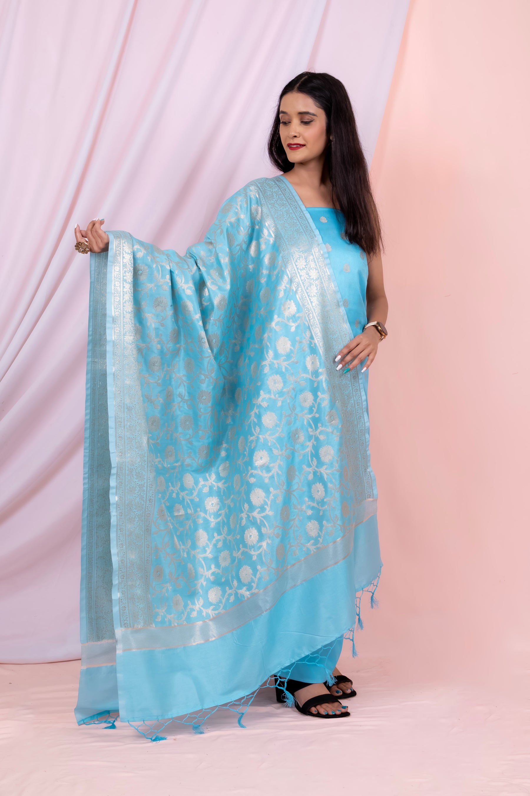 Banarasi Silk Suit