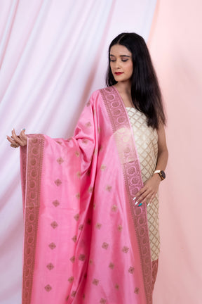 Banarasi Tasser Silk Suit