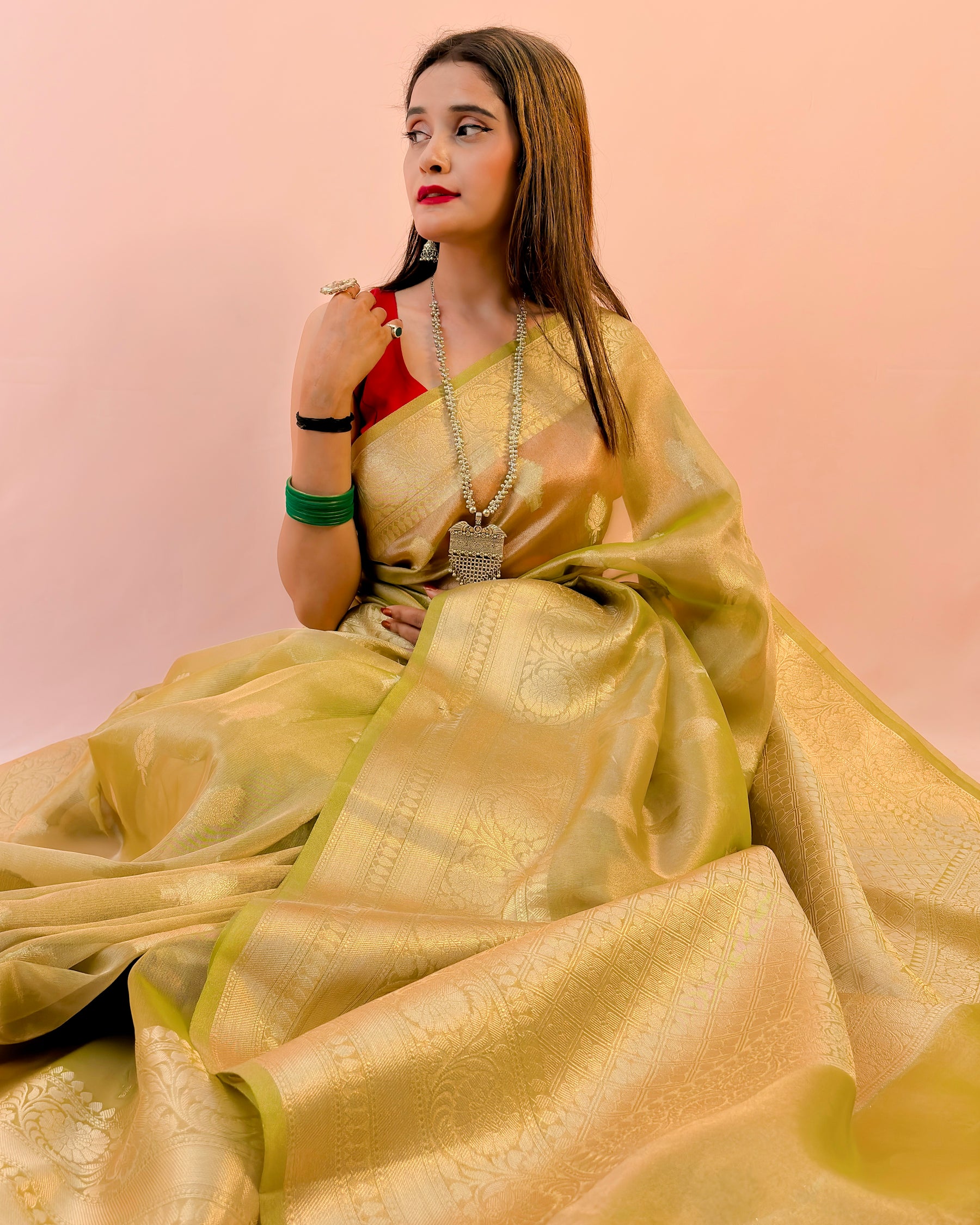 Banarasi Tissue Silk