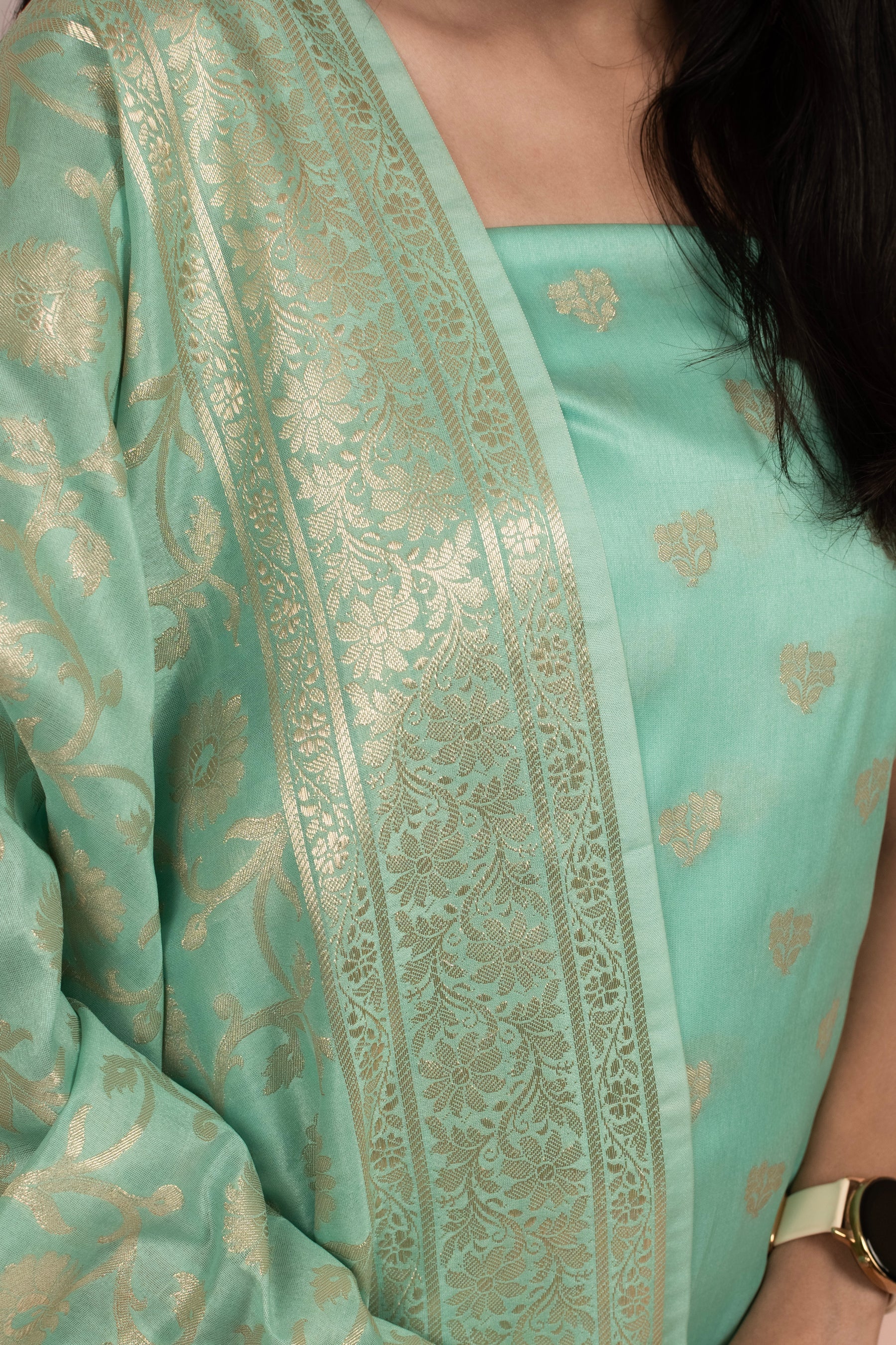 Banarasi Silk Suit