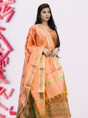 Banarasi Tanchui Silk Suit