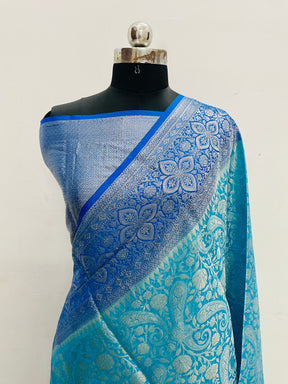 Banarasi Kanchee-Tanchui Silk Saree