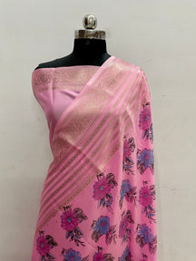 Banarasi Fancy Printed Silk Saree