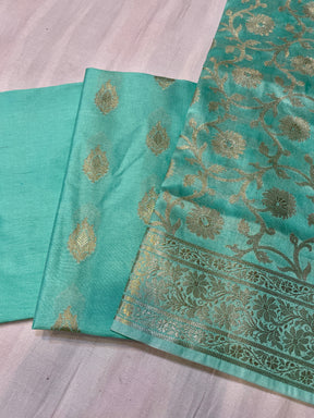 Banarasi Katan Silk Suit