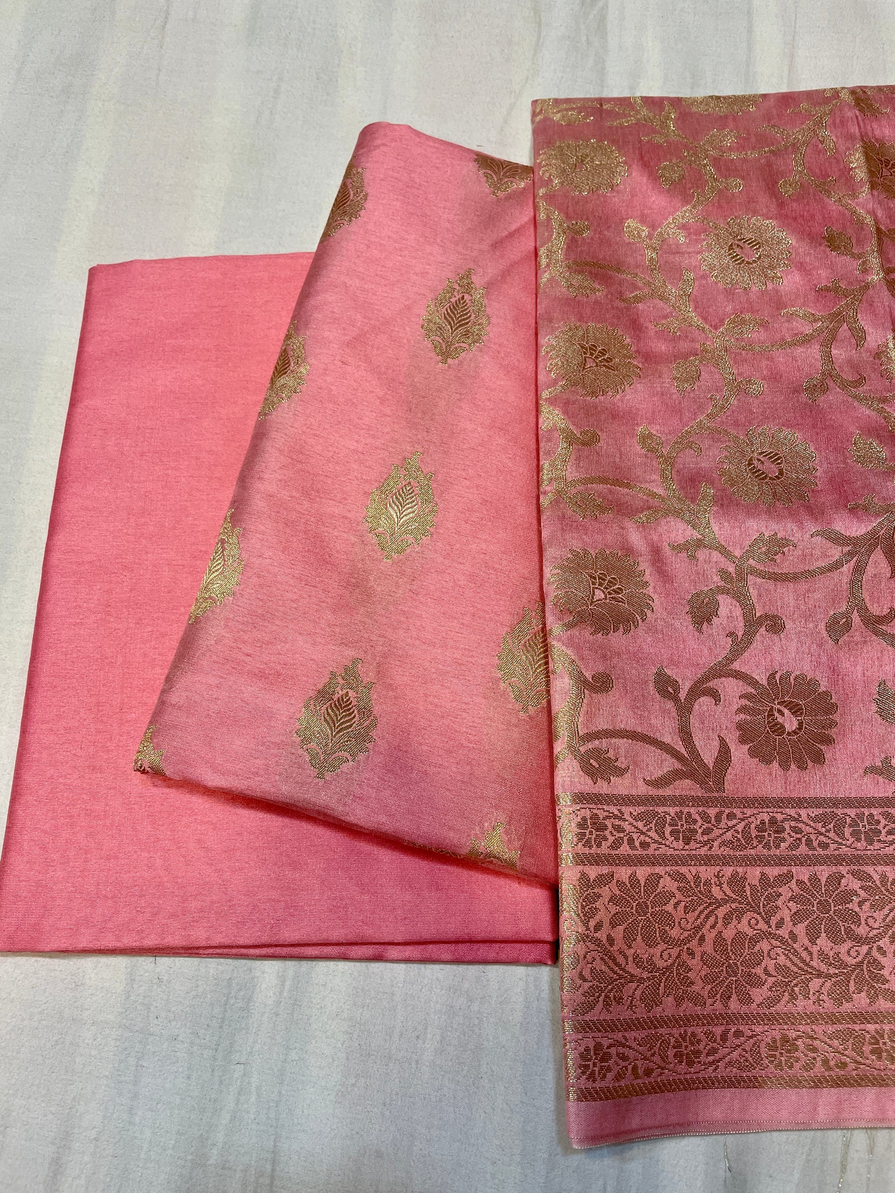 Banarasi Katan Silk Suit