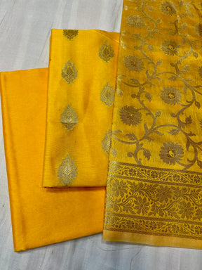 Banarasi Katan Silk Suit