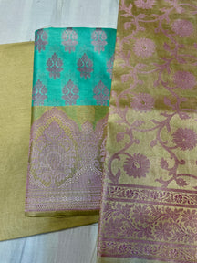 Banarasi Raw Silk Suit