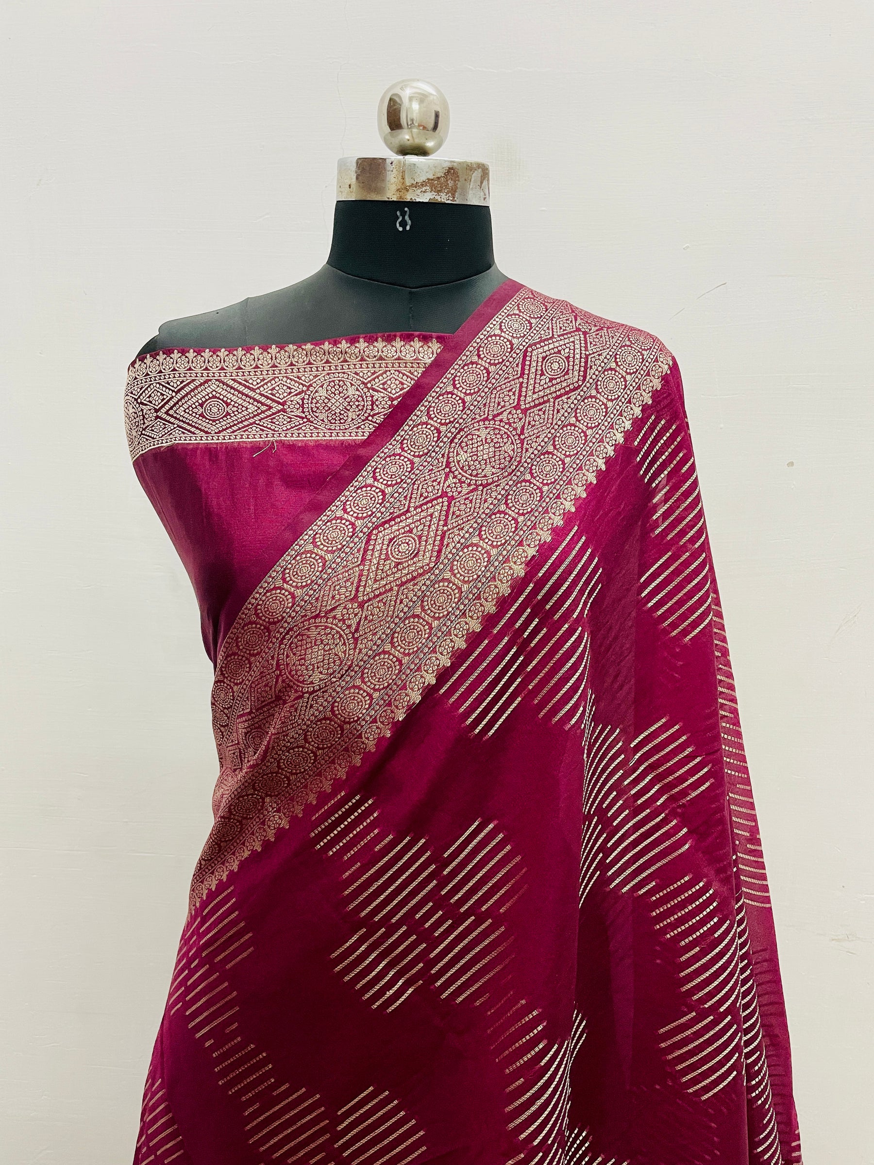 Banarasi Chinya Silk