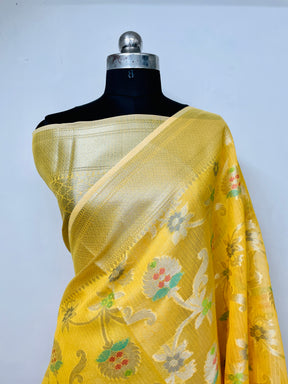 Banarasi Munga Organza Saree