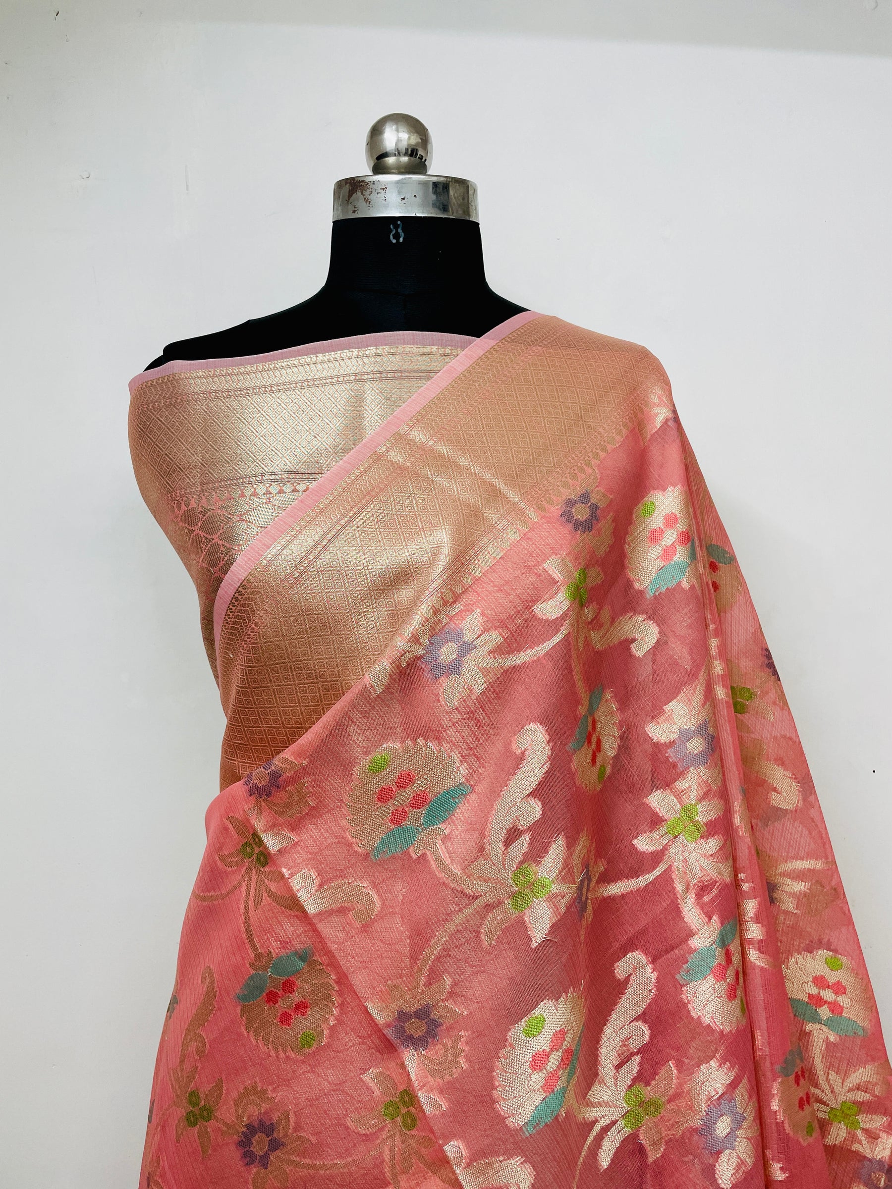 Banarasi Munga Organza Saree