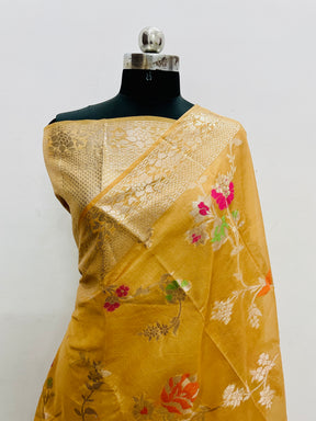 Banarasi Tilfi Mina Silk Saree