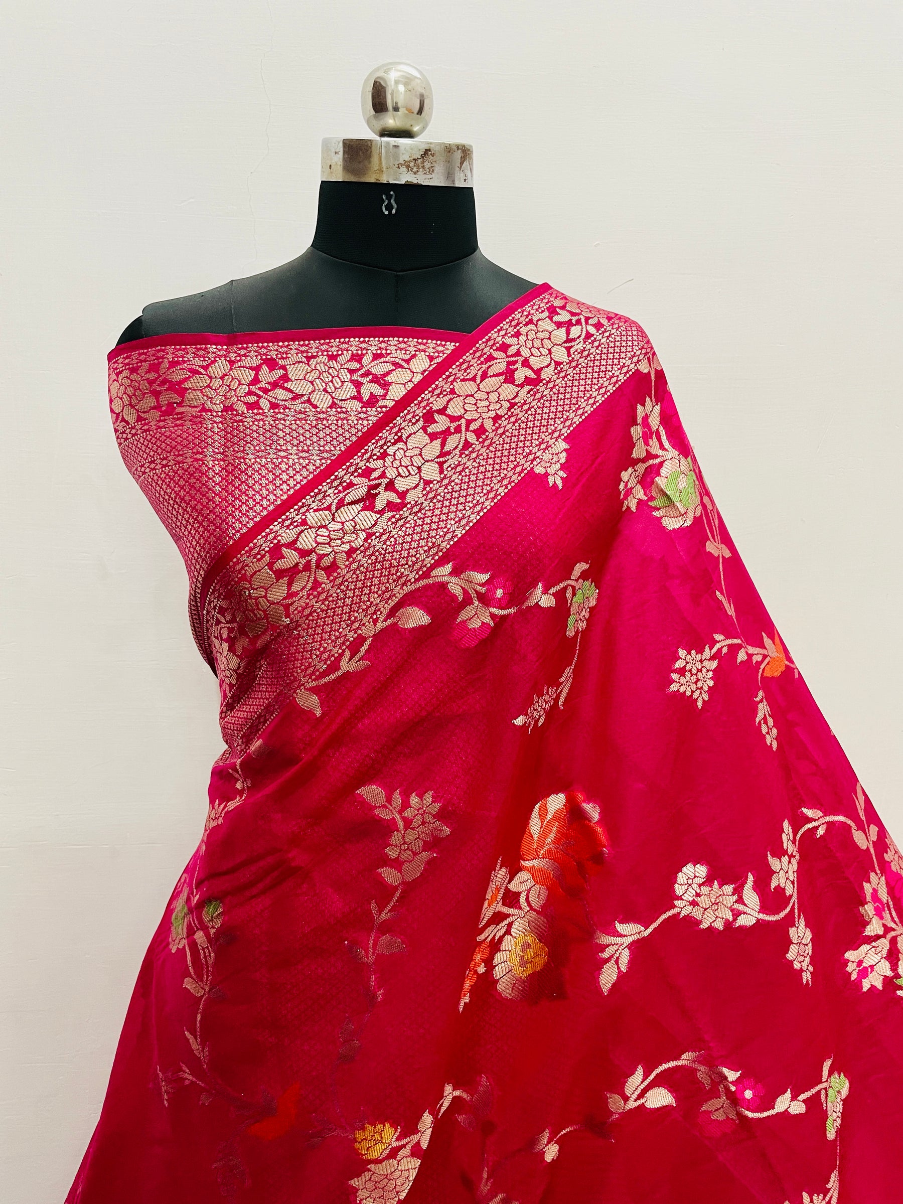 Banarasi Tilfi Mina Silk Saree