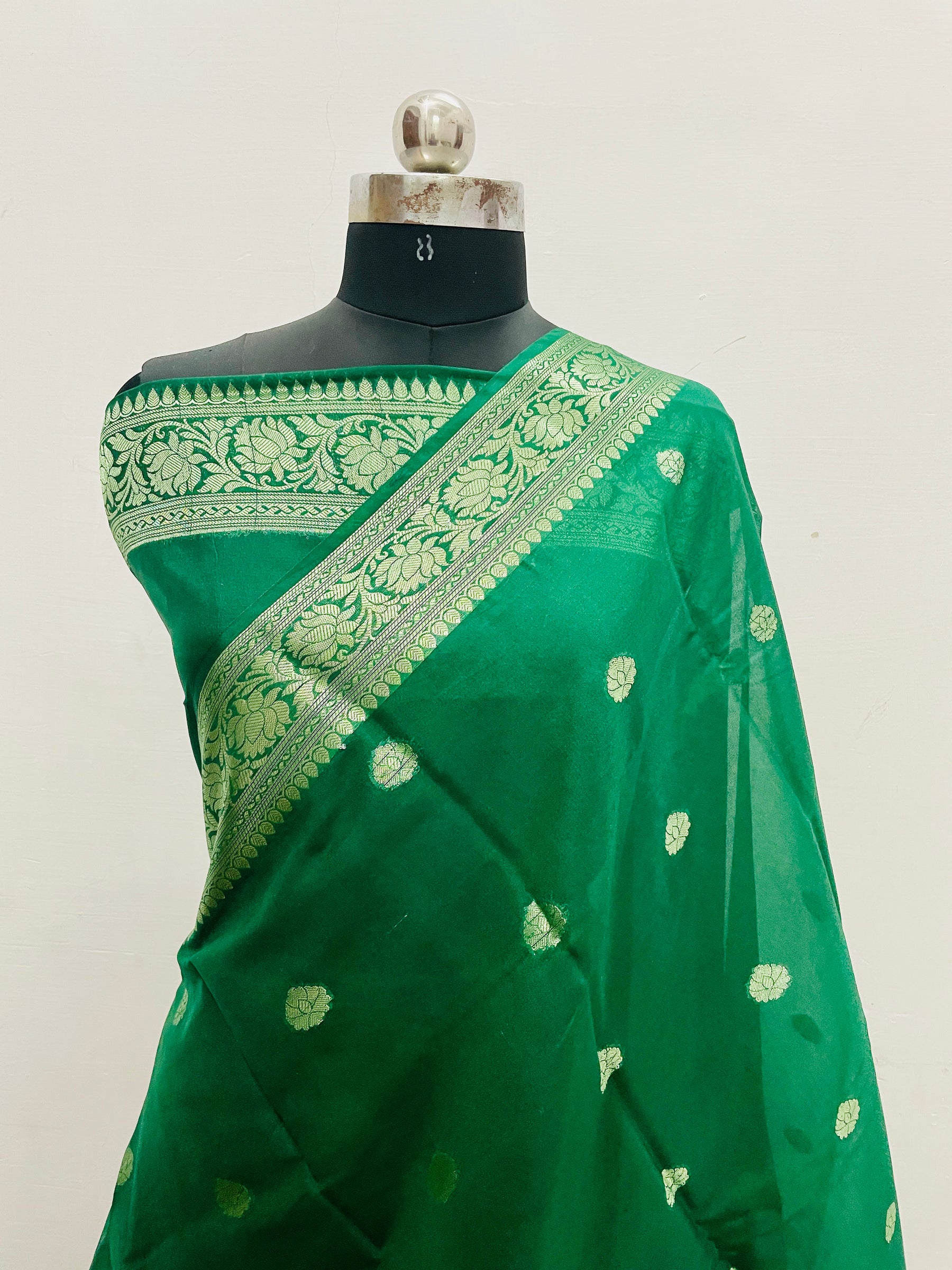 Banarasi Khaddi Georgatte Silk