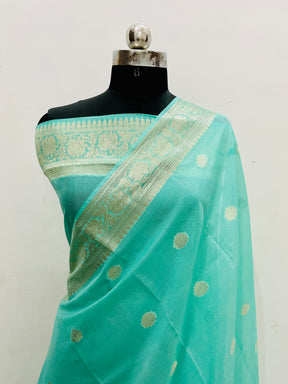 Banarasi Khaddi Georgatte Silk