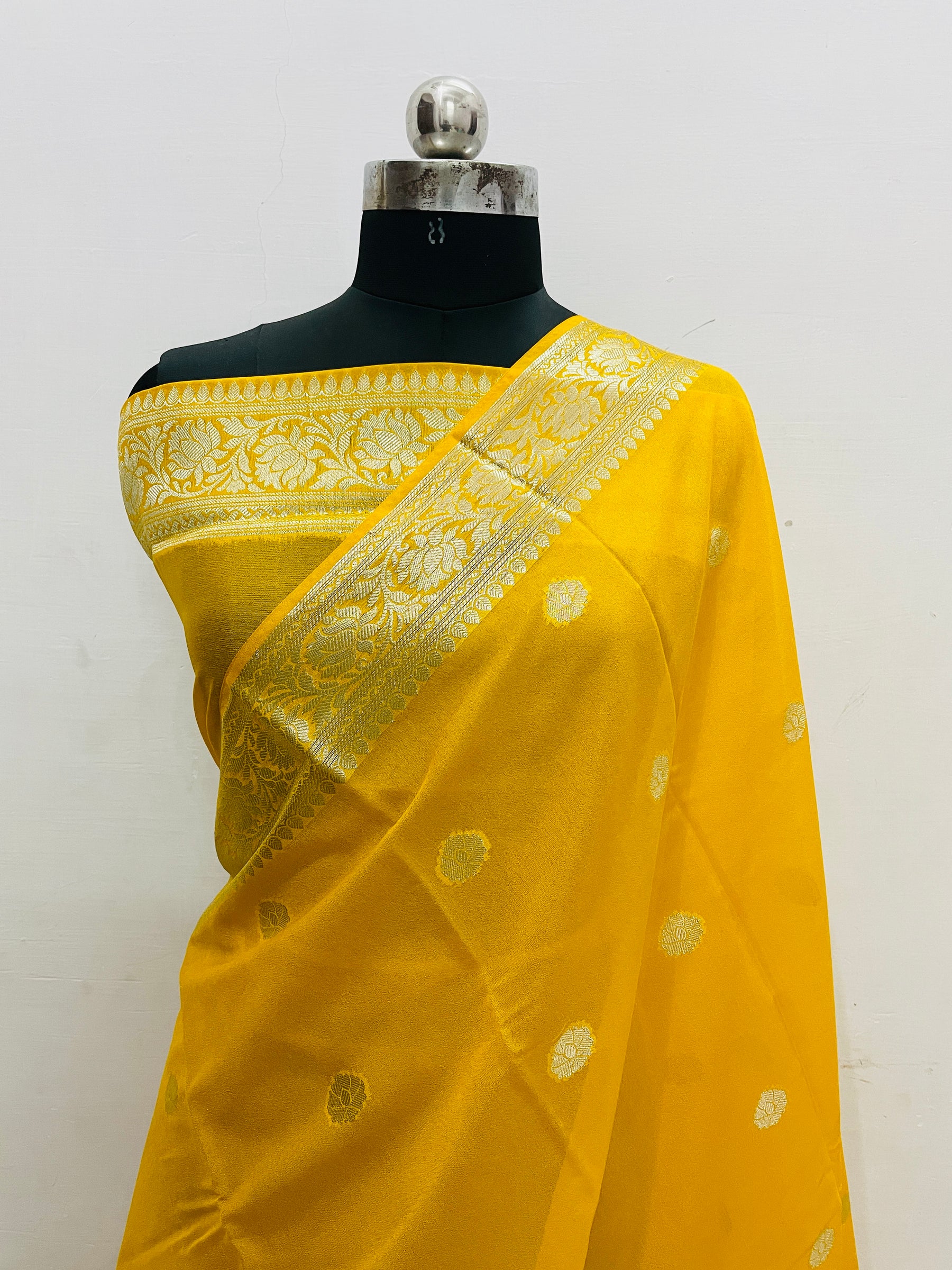 Banarasi Khaddi Georgatte Silk