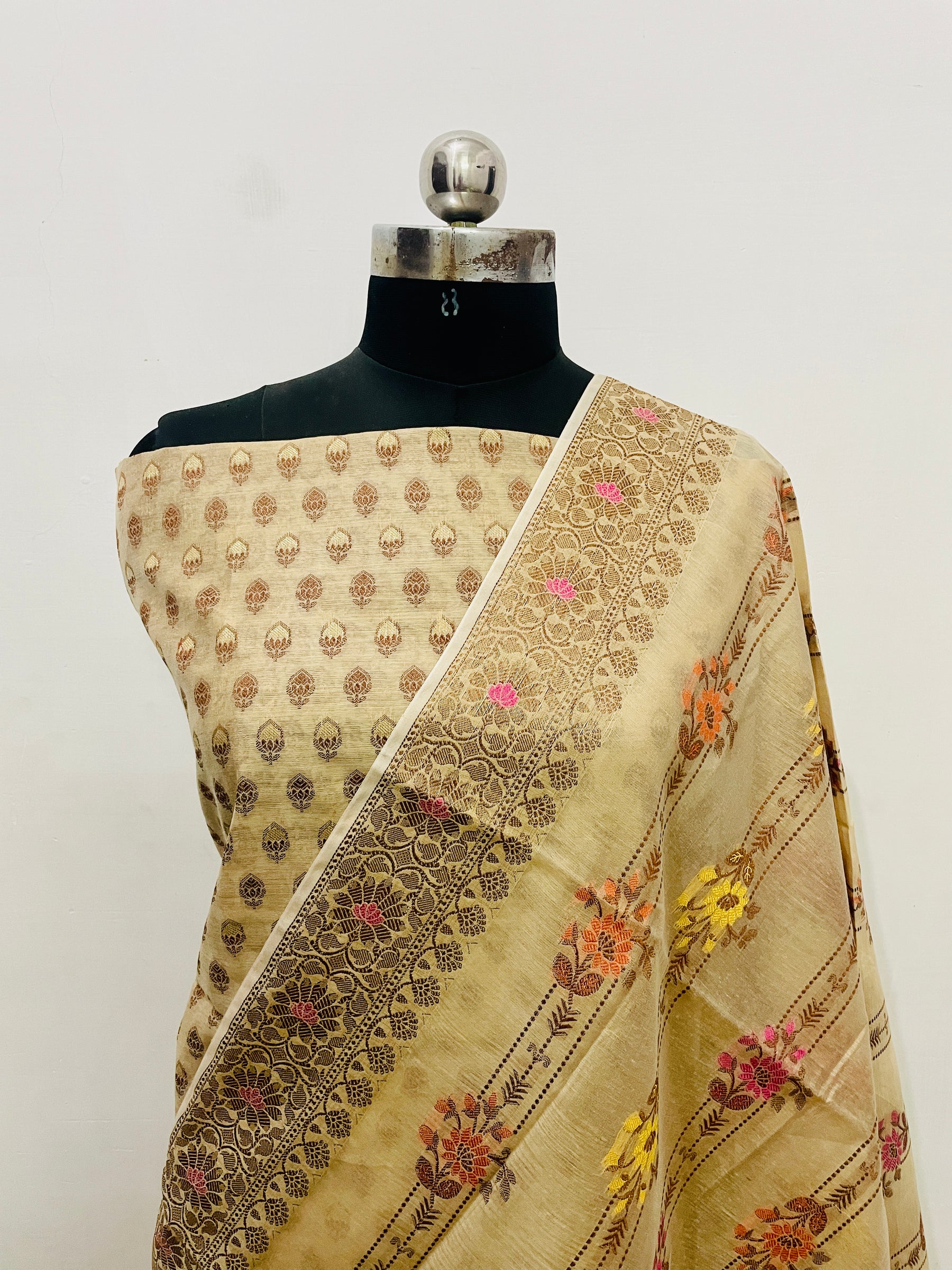 Banarasi Cotton Silk Tilfi Suit