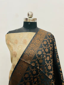 Banarasi Tasser Khicha Silk Suit