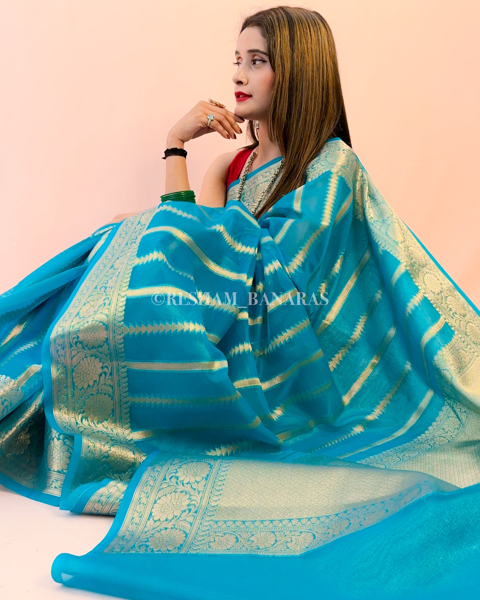 Banarasi Kora Organza Silk