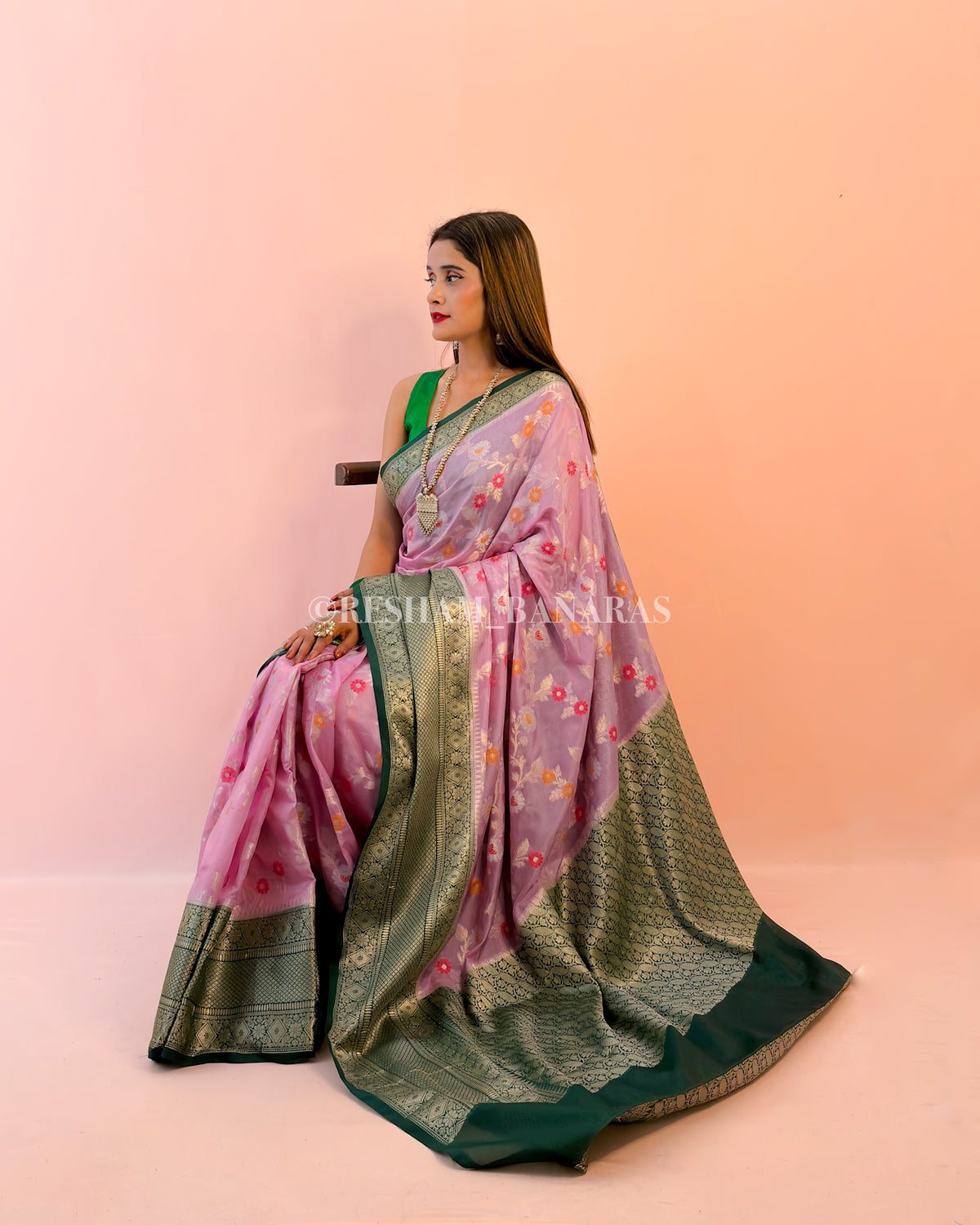 Banarasi Chinya Silk