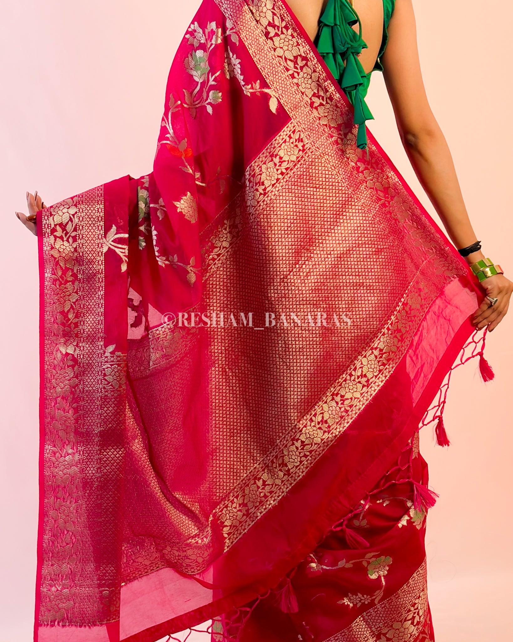 Banarasi Georgatte Silk