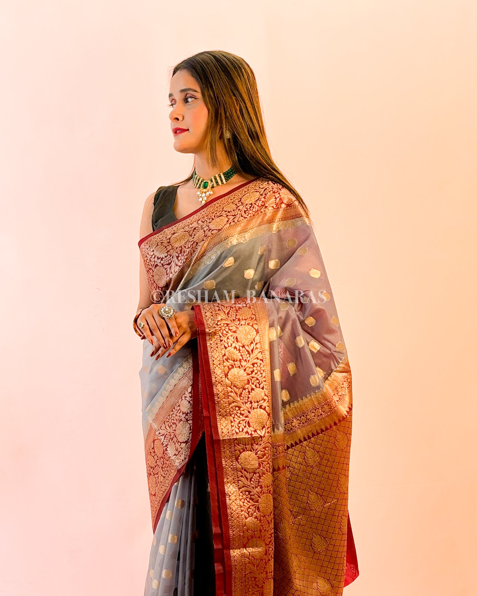 Banarasi Kora Organza Silk