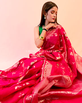 Banarasi Georgatte Silk