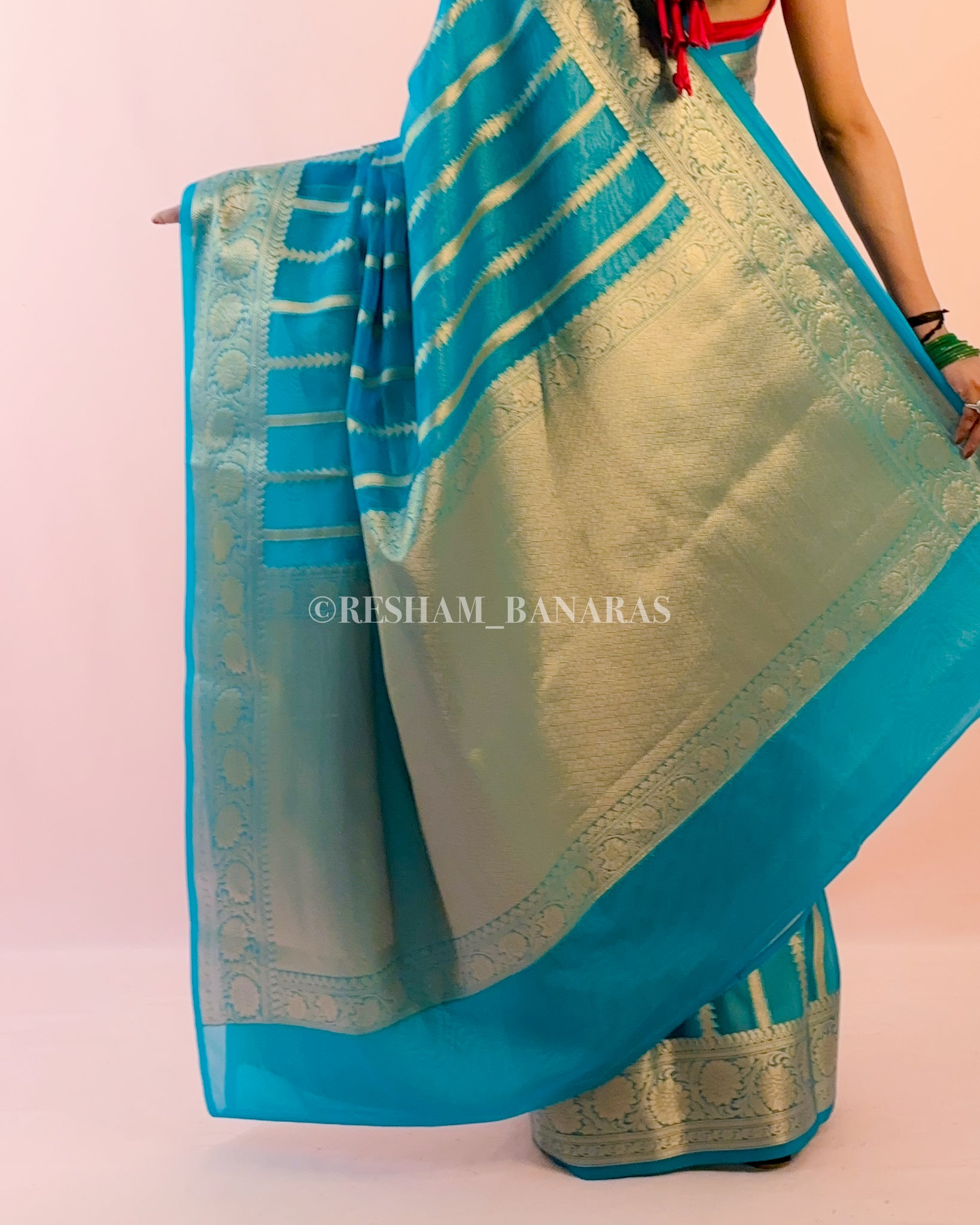 Banarasi Kora Organza Silk