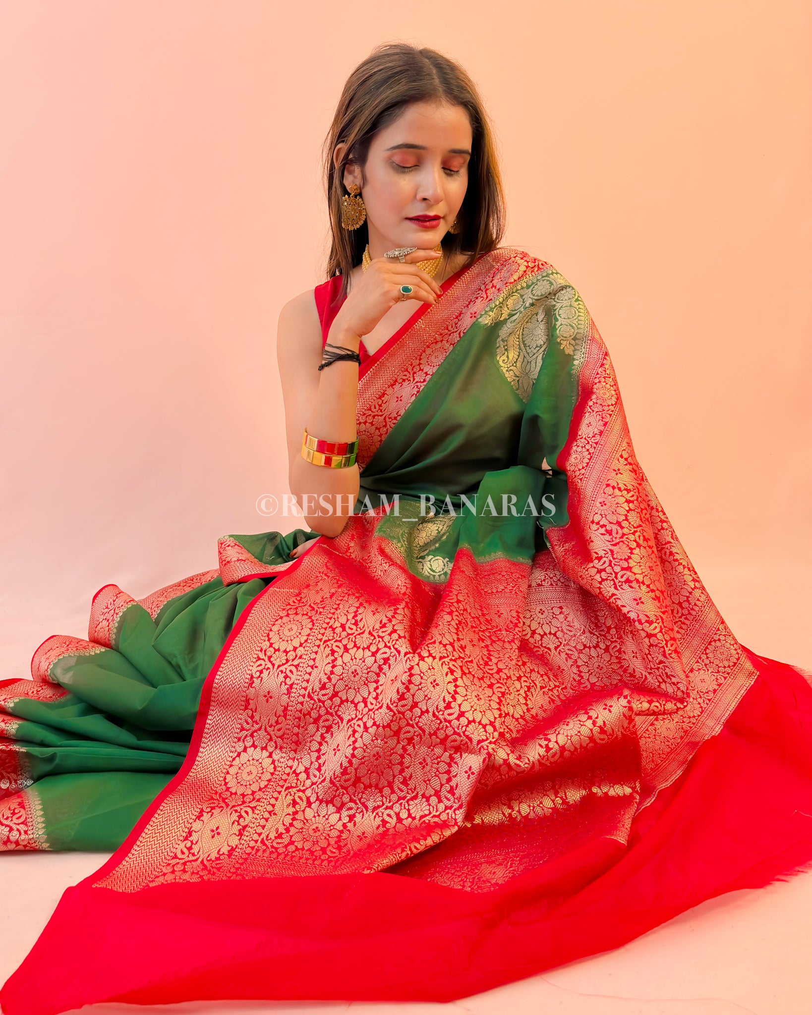 Banarasi Georgatte Silk