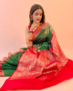 Banarasi Georgatte Silk