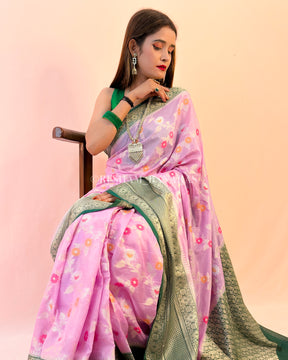 Banarasi Chinya Silk