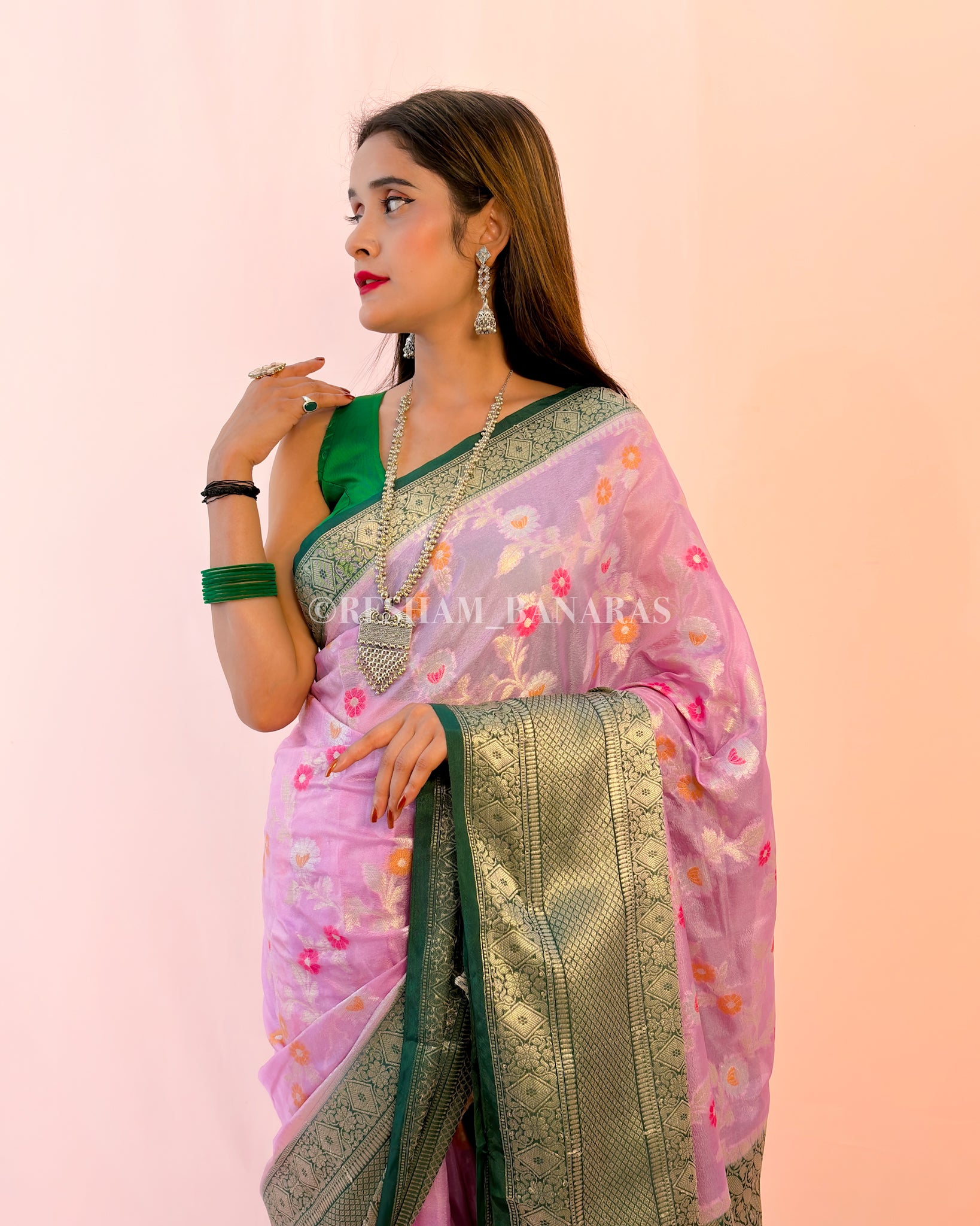 Banarasi Chinya Silk