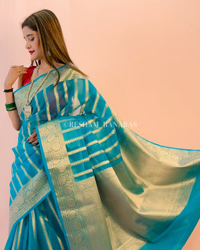 Banarasi Kora Organza Silk